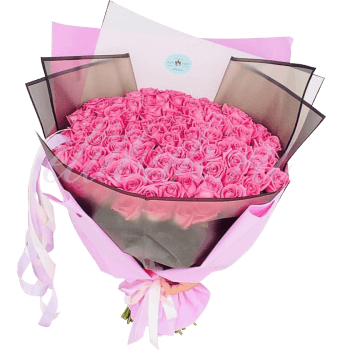 «My pink bouquet»